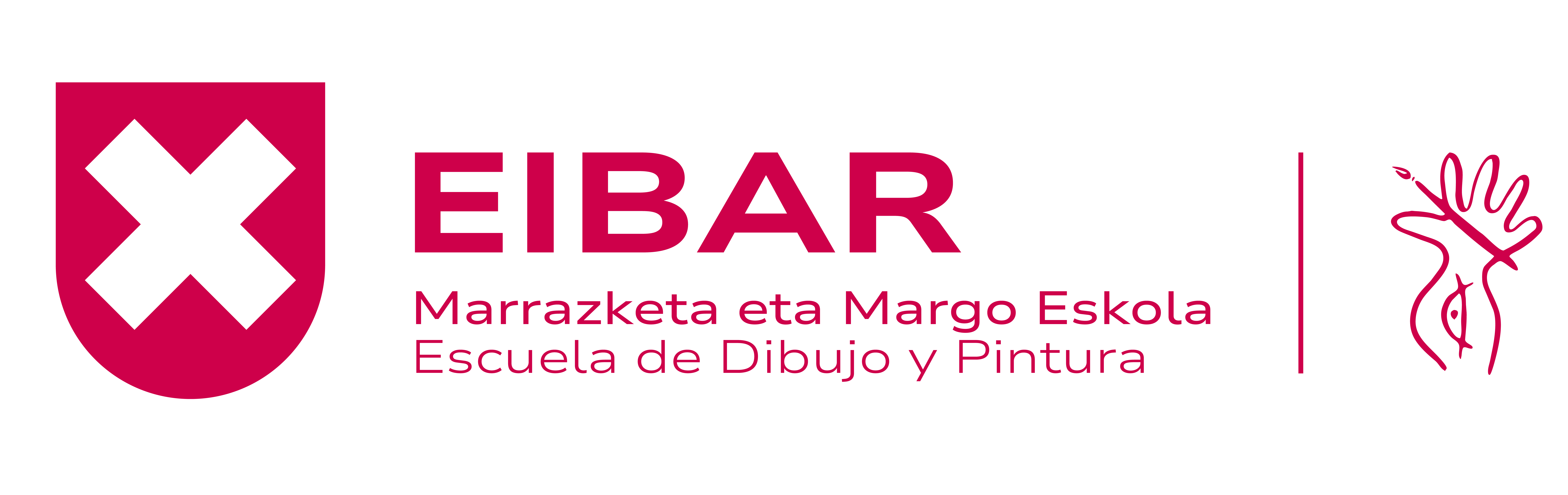 Margo eta Pintura Eskola horizontala arrosa